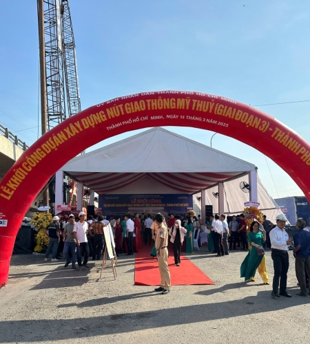 LỄ KHỞI CÔNG NÚT GIAO MỸ THUỶ