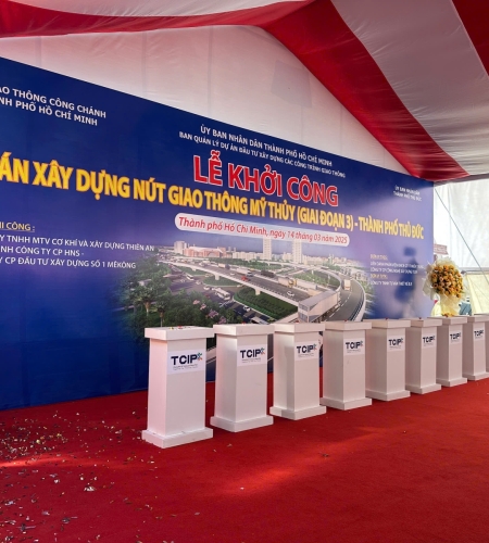 LỄ KHỞI CÔNG NÚT GIAO MỸ THUỶ