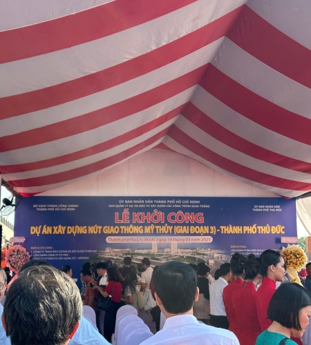 LỄ KHỞI CÔNG NÚT GIAO MỸ THUỶ