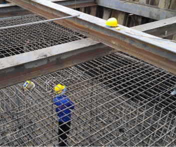 Lắp đặt mặt cầu